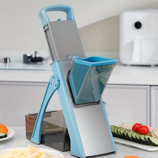 Demonstration de la stabilite avec une mandoline cuisine trancho