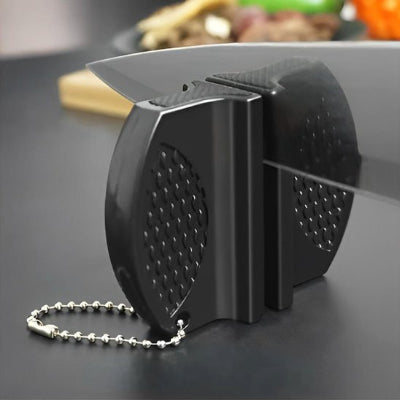 aiguiseur couteau compact noir