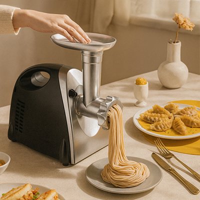 hachoir a viande pour les pates