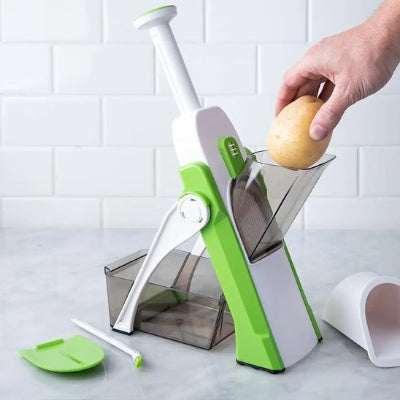 mandoline cuisine professionnelle avec lames en acier inoxydable