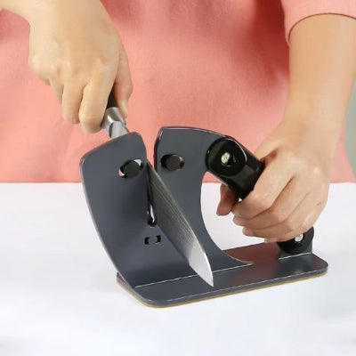 posture a adopter pour notre aiguiseur couteau