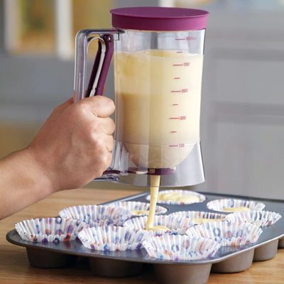 Entonnoir à piston 900ml | Précision Pâtissière