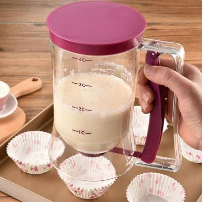 Entonnoir à piston 900ml | Précision Pâtissière