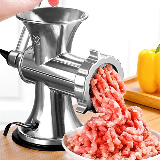 Hachoir Ă viande manuel | Inox Premium