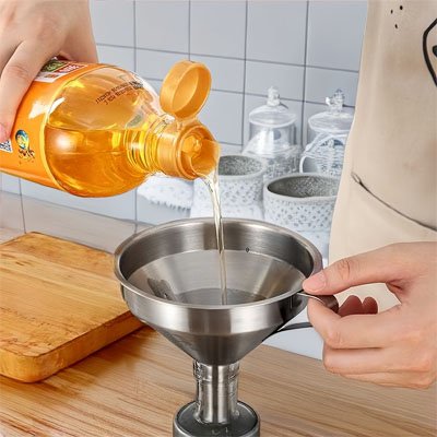 Entonnoir Inox Anti-débordement | Précision Pro