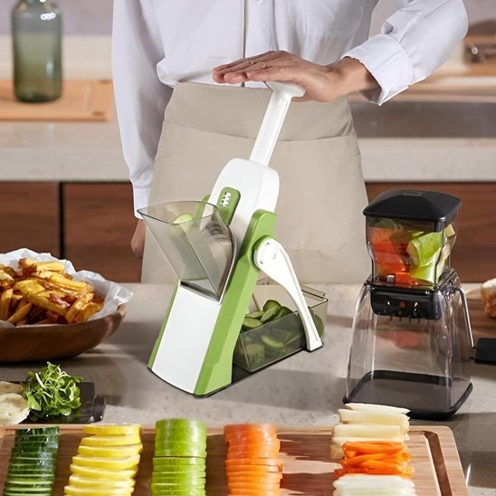 Mandoline cuisine professionnelle | Polyvalente