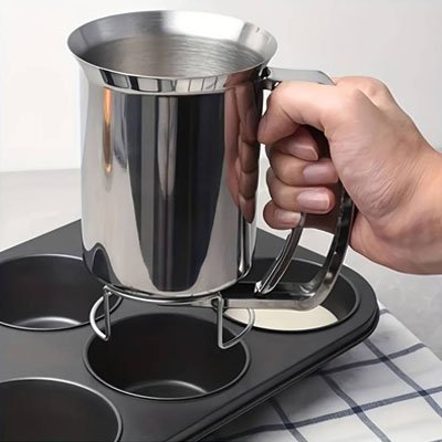 Entonnoir Ă piston inox | Dosi'Chef