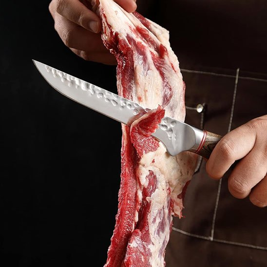Couteau Cuisine | Acier Martelé Pro