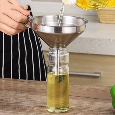 Entonnoir Inox Anti-débordement | Précision Pro