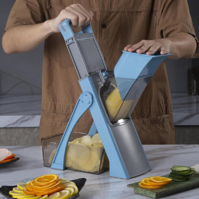 chips de pommes de terre avec notre mandoline cuisine