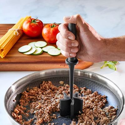 hachoir a viande avec manche ergonomique