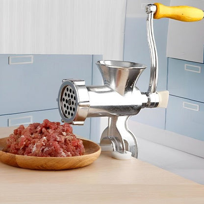 Hachoir à Viande Manuel Inox | Authentique