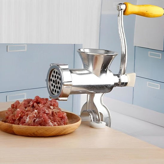 Hachoir à Viande Manuel Inox | Authentique