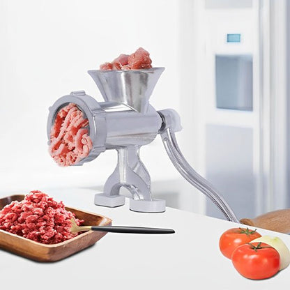 Hachoir à Viande Manuel Inox | Authentique